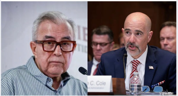 La DEA asegura que acusaciones contra Rubén Rocha Moya son solo el comienzo de acciones contra políticos
